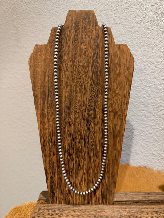 5mm Sterling Silver Pearls