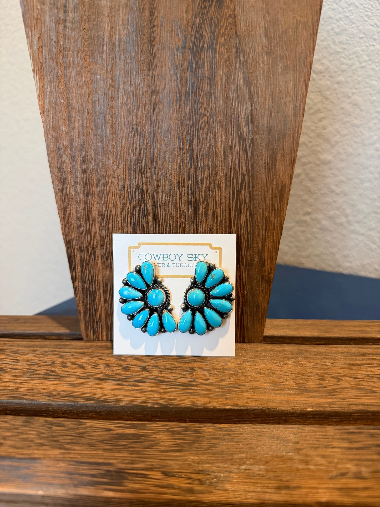 Kingman Half Cluster Earrings