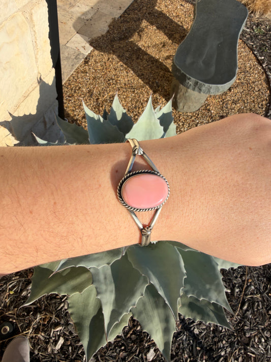 Pink Conch Cuff