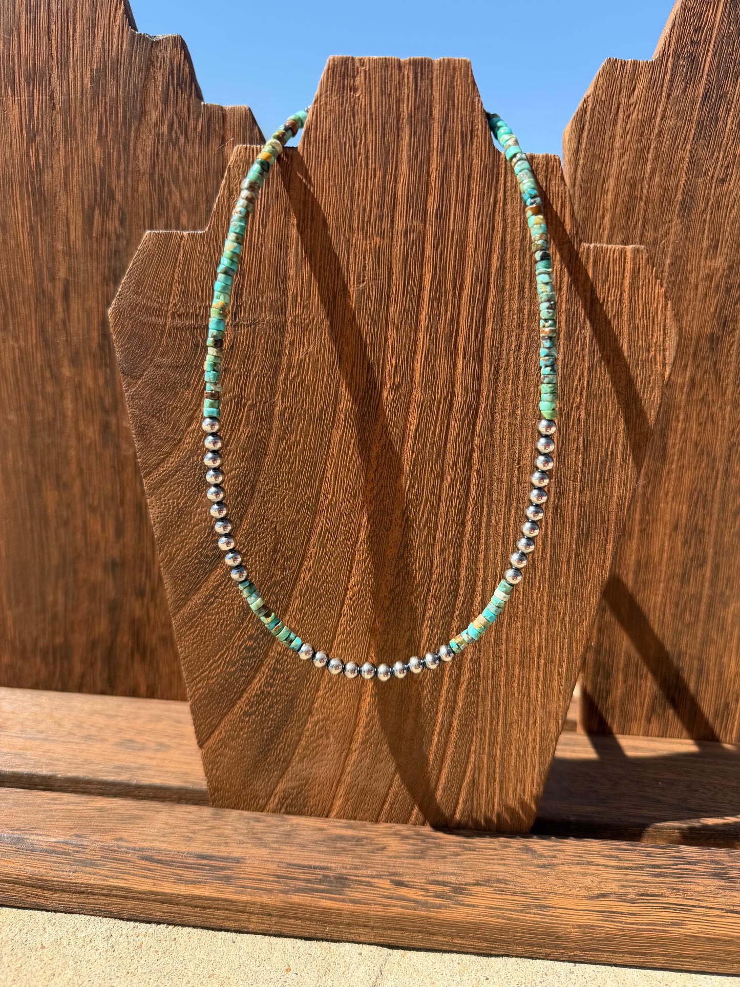 Heishi Turquoise Necklace