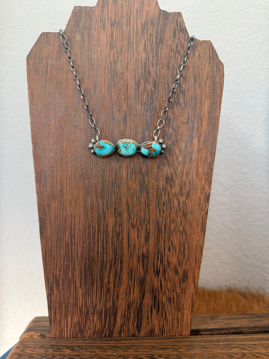 Sonoran Gold Bar Necklace