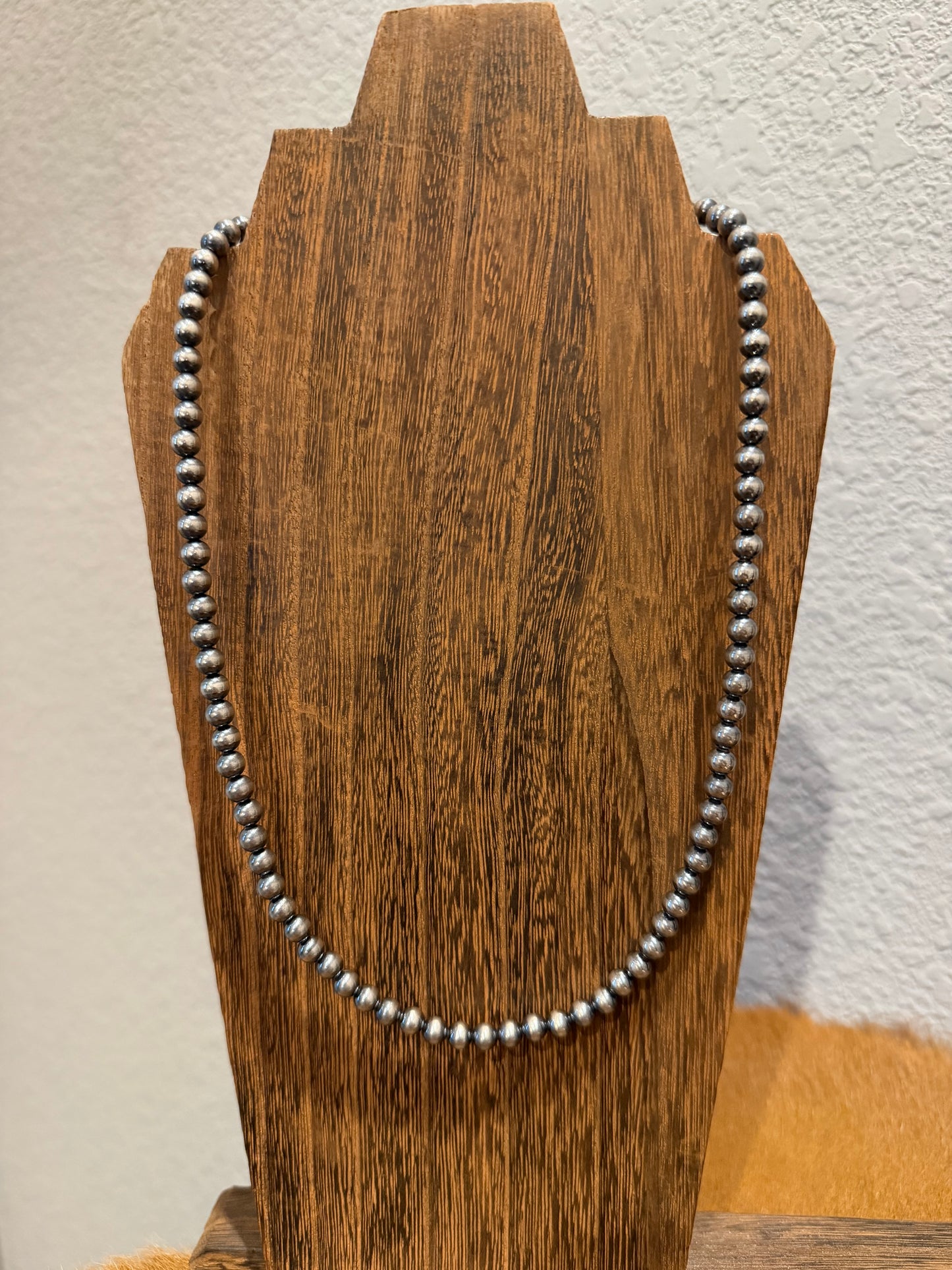 6mm Sterling Silver Pearls
