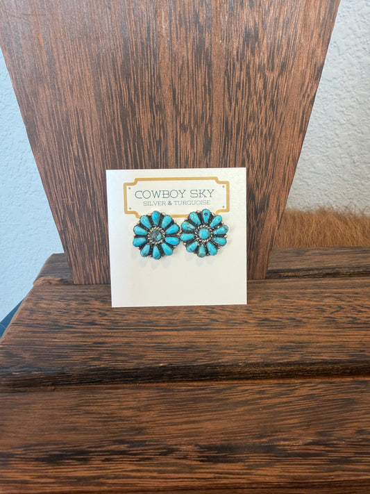 Kingman Small Cluster Earring