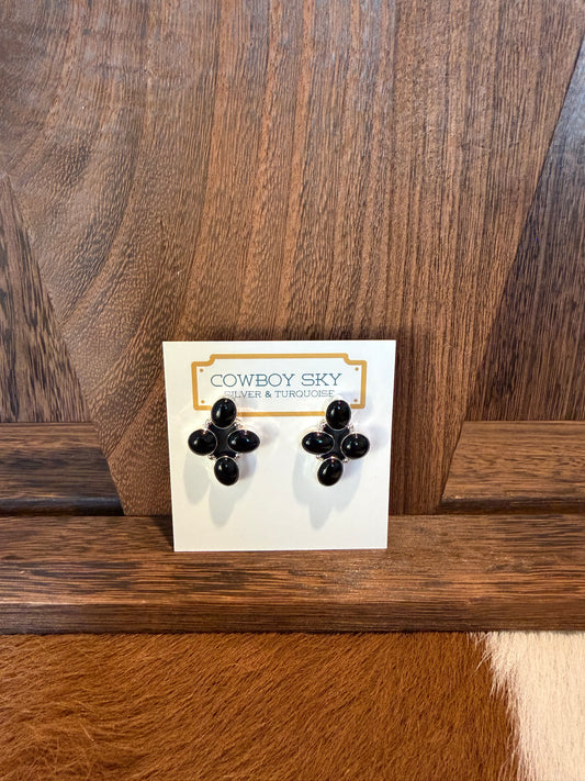 Black Onyx Four Stone
