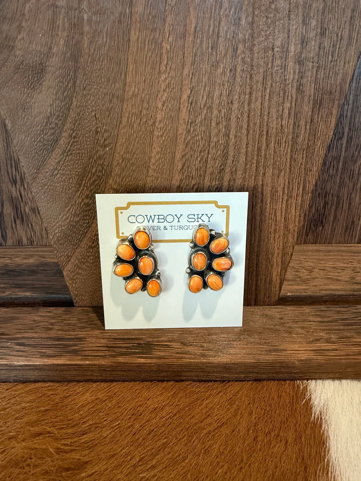 Orange Spiny Half Cluster