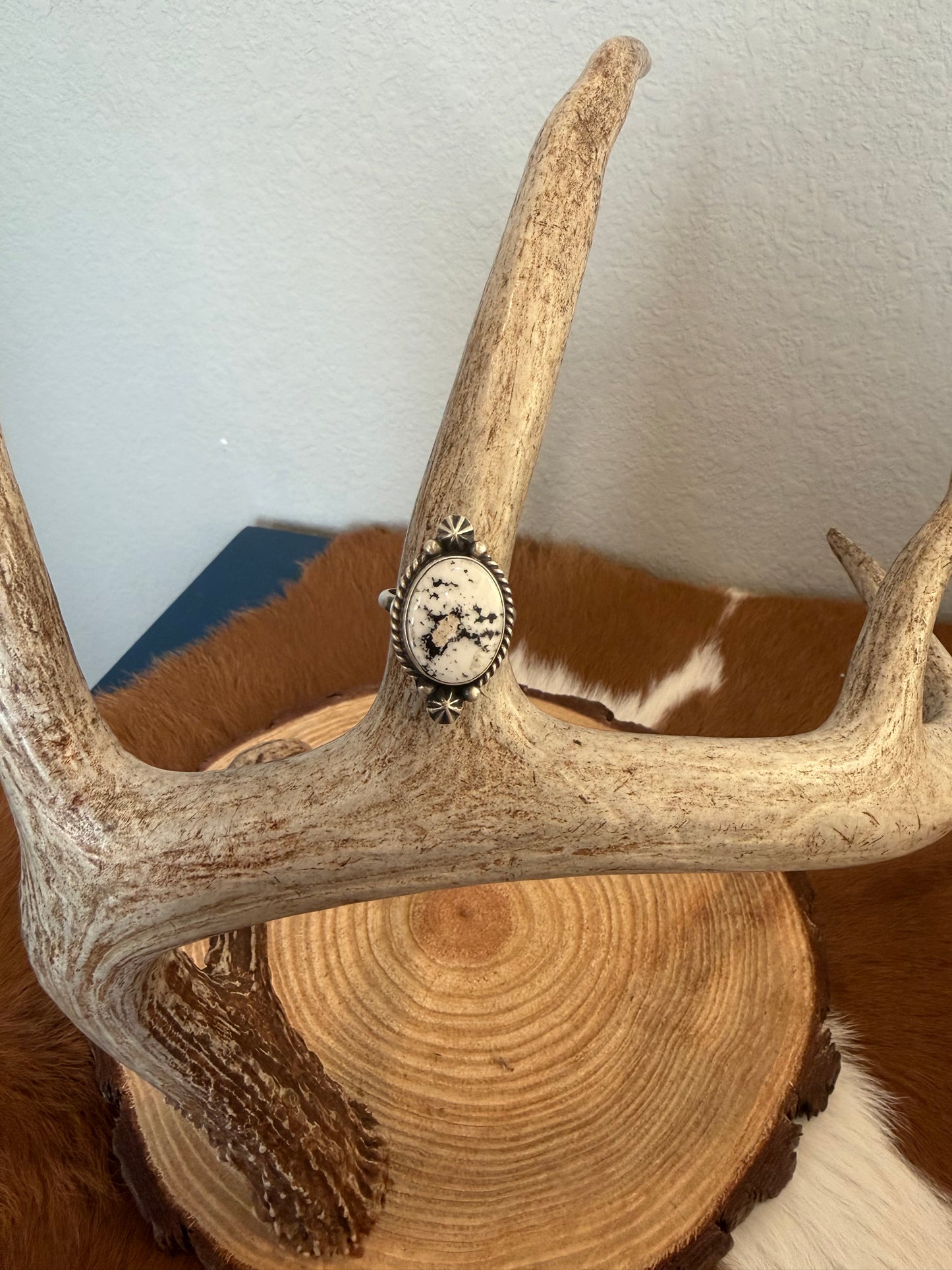 White Buffalo Ring