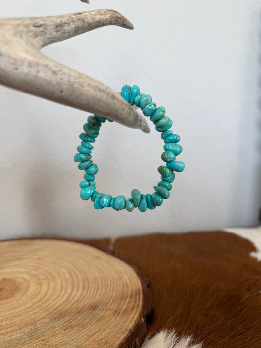 Turquoise Nugget Bracelet