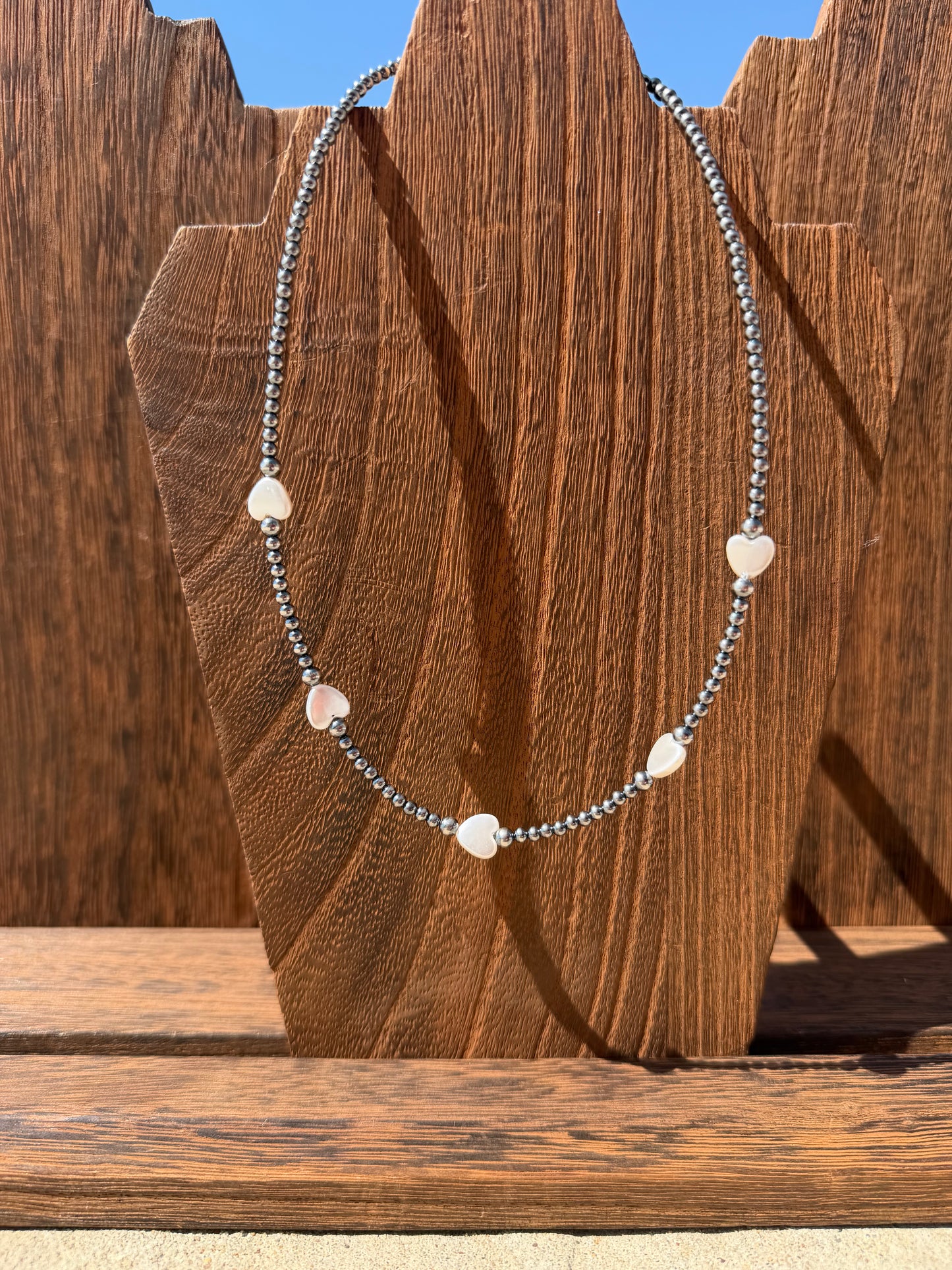 Heart Freshwater Pearl Necklace